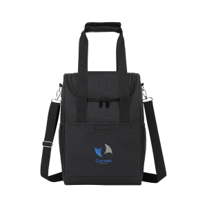 Elegant 6-Bottle Insulated Wine Cooler Bag
