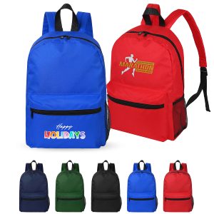 High Density 600D Heavy Duty 16″ Backpack(Ocean)