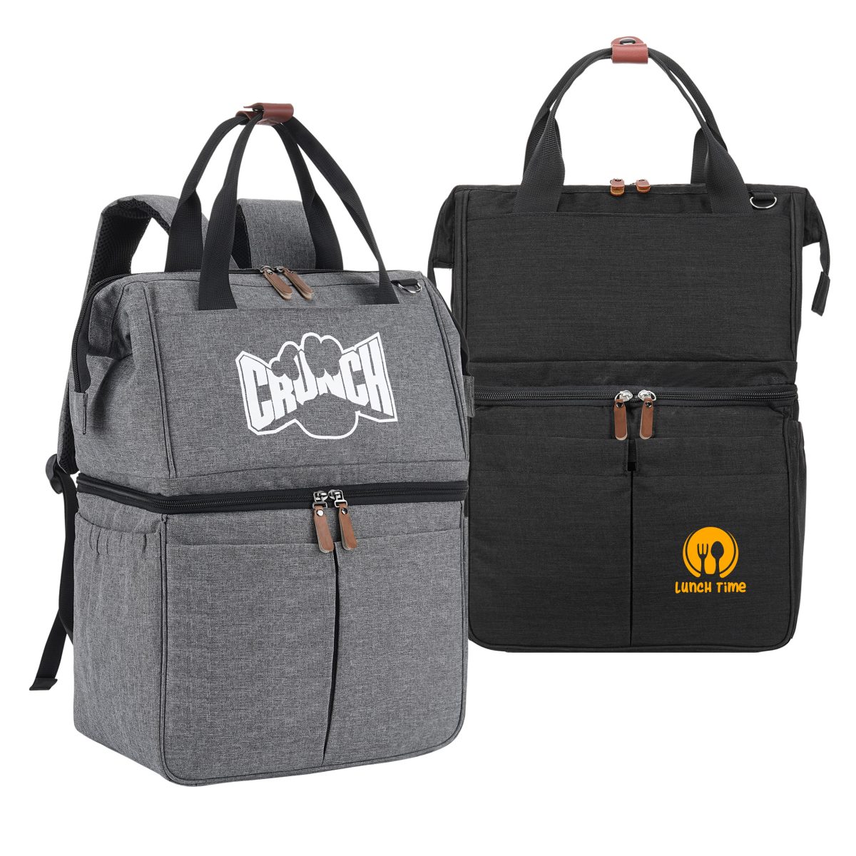 Deluxe Dual Compartment Insulated Cooler Backpack