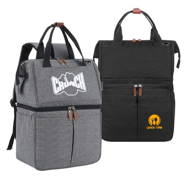 Deluxe Dual Compartment Insulated Cooler Backpack