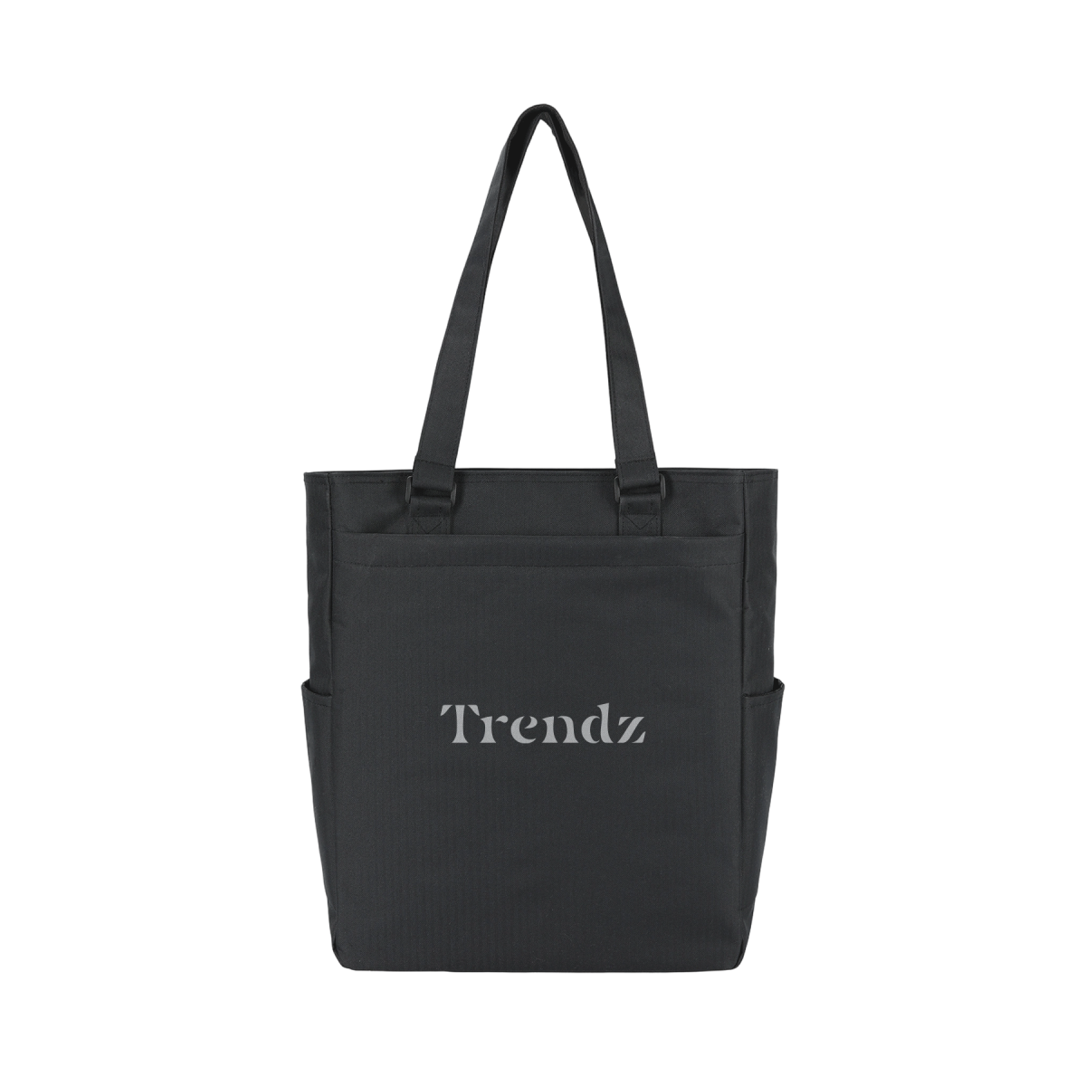 Herringbone Executive Work Tote With Phone Sleeve & Bottle Pockets