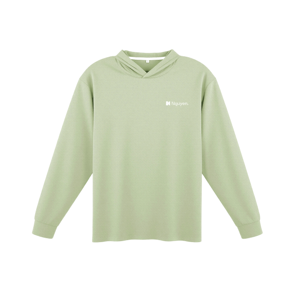 Unisex Lightweight Stretch Heather Hoodie / UPF 50+