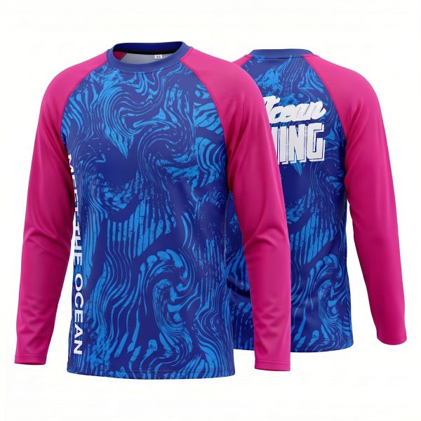 Unisex 200 GSM UPF 50+ Sublimation Fishing T Shirt