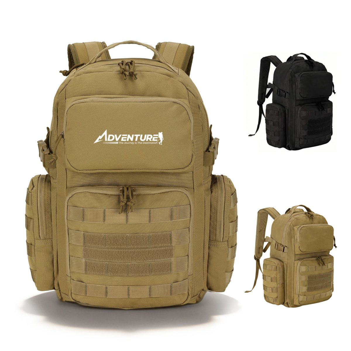 25L Water-Resistant Tactical Backpack For Travel