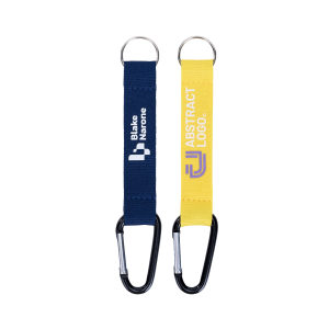 3/4″ Carabiner Keychain Pocket Lanyards W/ Keyring