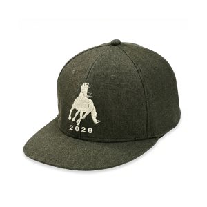 6-Panel Wool-Blend Baseball Cap