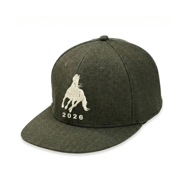 6-Panel Wool-Blend Baseball Cap
