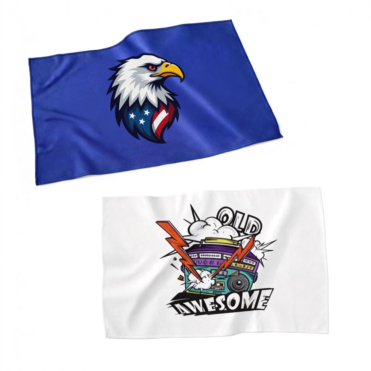 11" X 18" Full Color Rally Towel (Ocean)