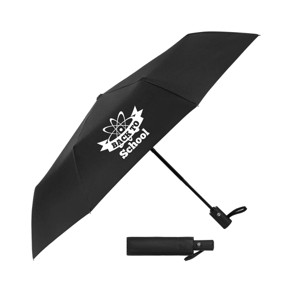 42" Arc Automatic Open/Close Compact Umbrella (Ocean)