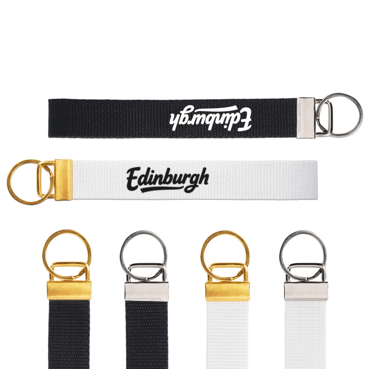 Premium Quality Polyester Key Holder Wristband