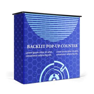 LED Backlit SEG (Silicone Edge Graphics) Counter