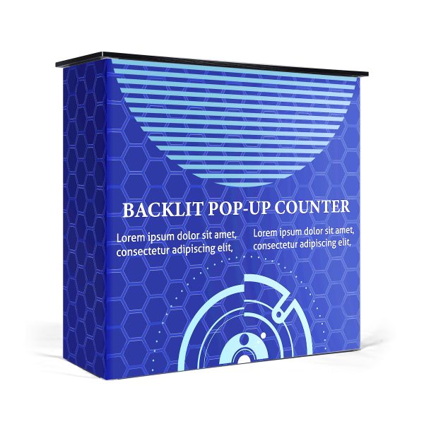 LED Backlit SEG (Silicone Edge Graphics) Counter