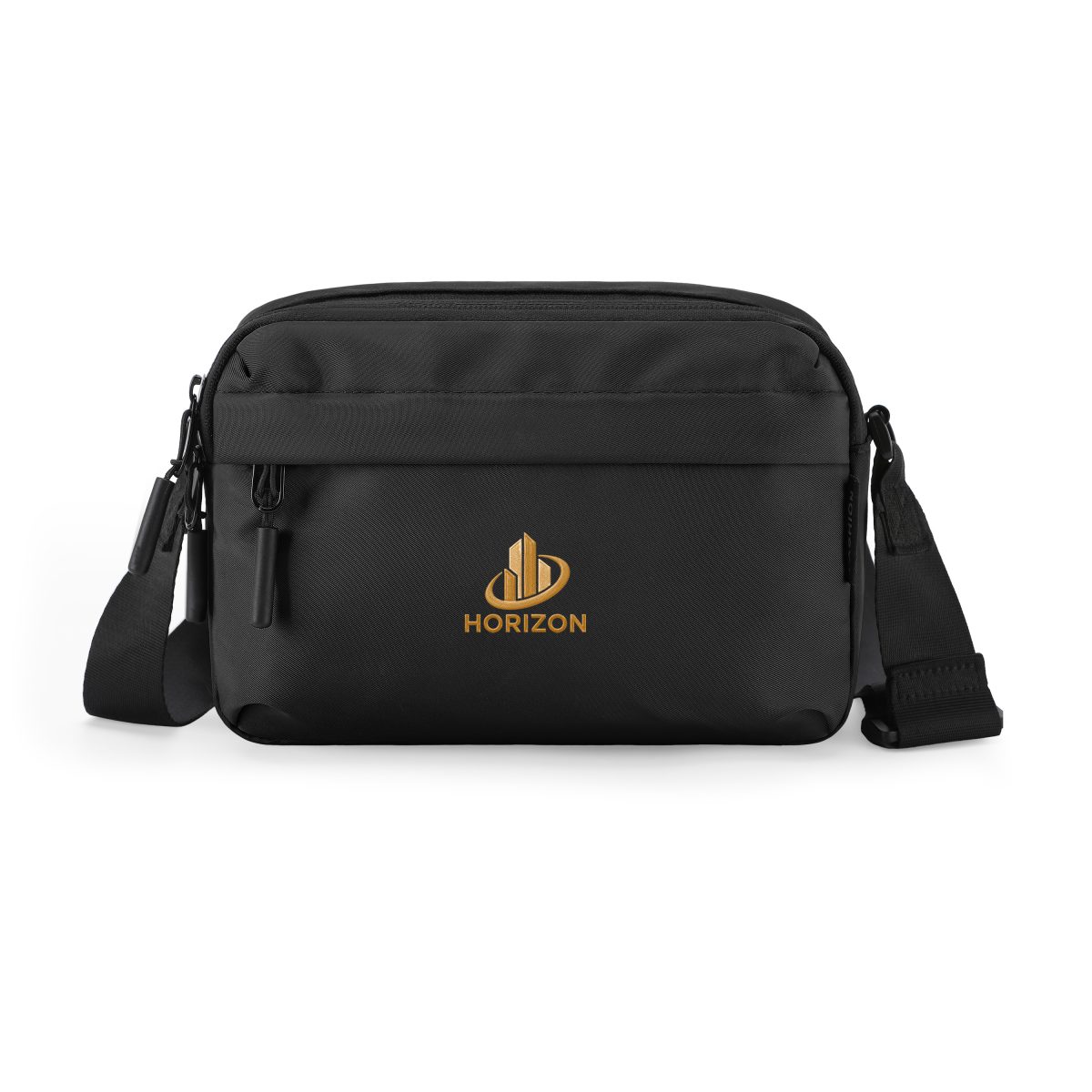 Waterproof Multi-Pocket Polyester Sling Belt Bag