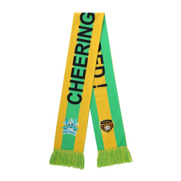 Digital Printed Short-Pile Polyester Fan Scarf