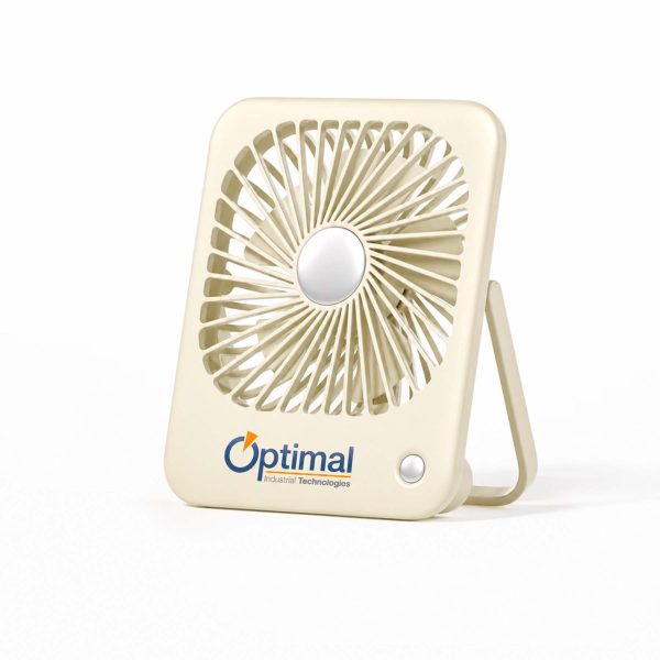 2,000mAh Ultra-Slim Rechargeable Desktop Fan