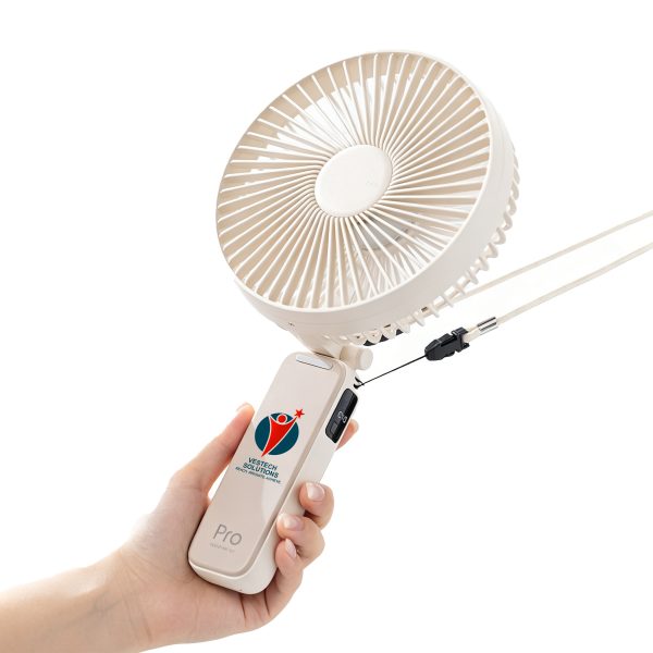 Rechargeable 4-Speed Foldable Handheld Fan