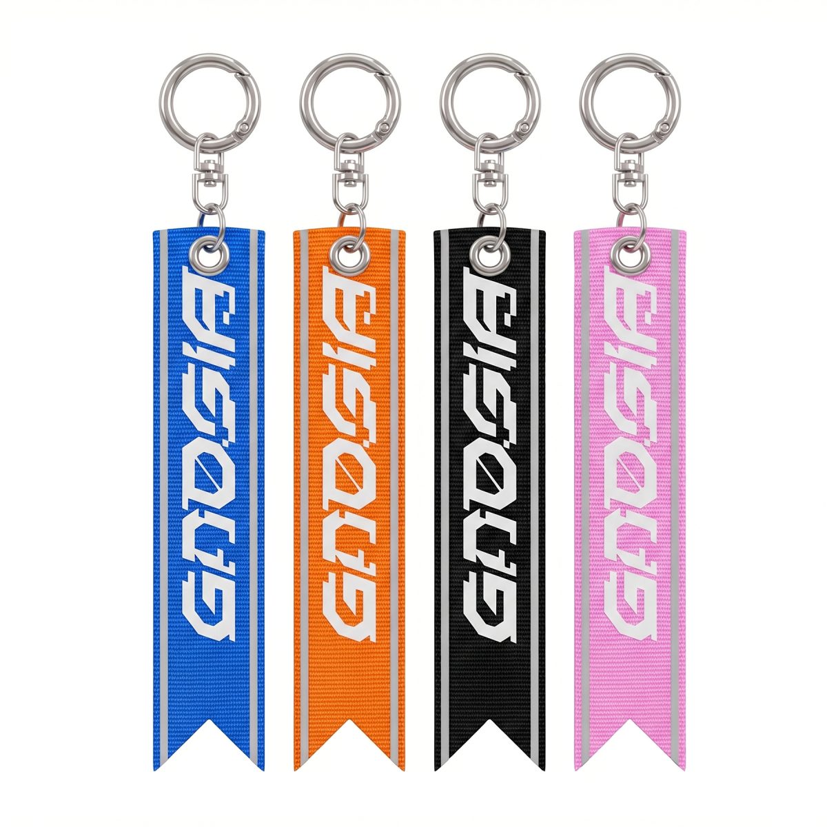 Reflective Cycling Keychain Pendant Backpack Lanyards