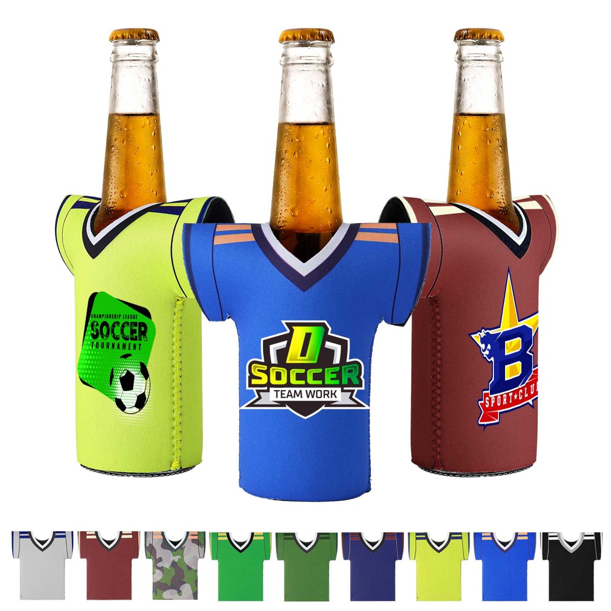 Football Jersey 12Oz Bottle Can Cooler