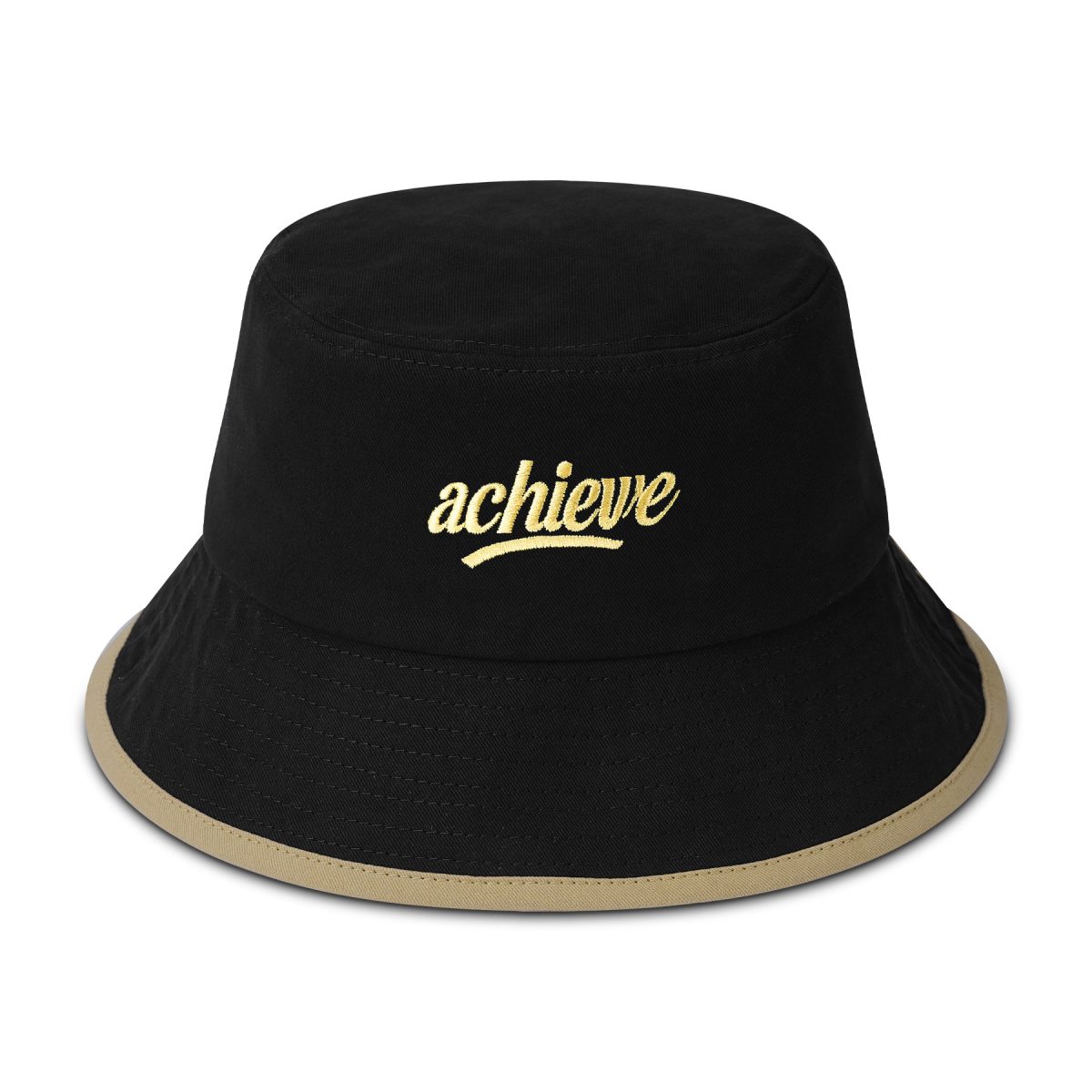 Soft Brushed Cotton Bucket Hat With Bound Brim