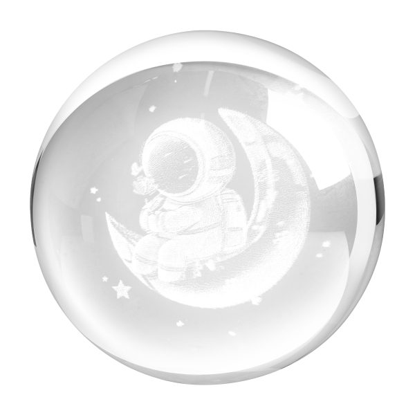 Glistening Optical Crystal Sphere Award