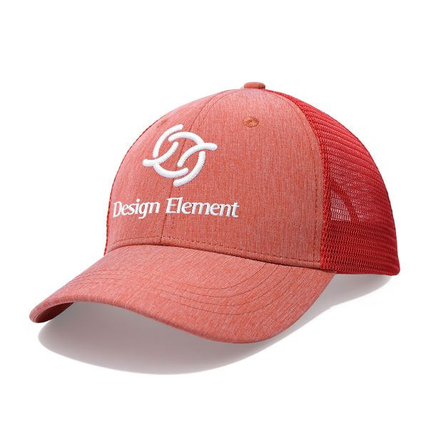 6-Panel High-Profile Structured Trucker Cap