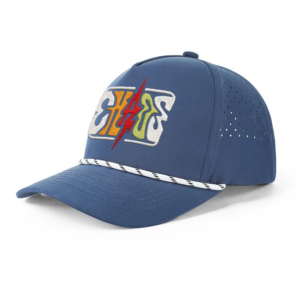 Low-Stretch Performance Cap With Decorative Rope Summer Hat