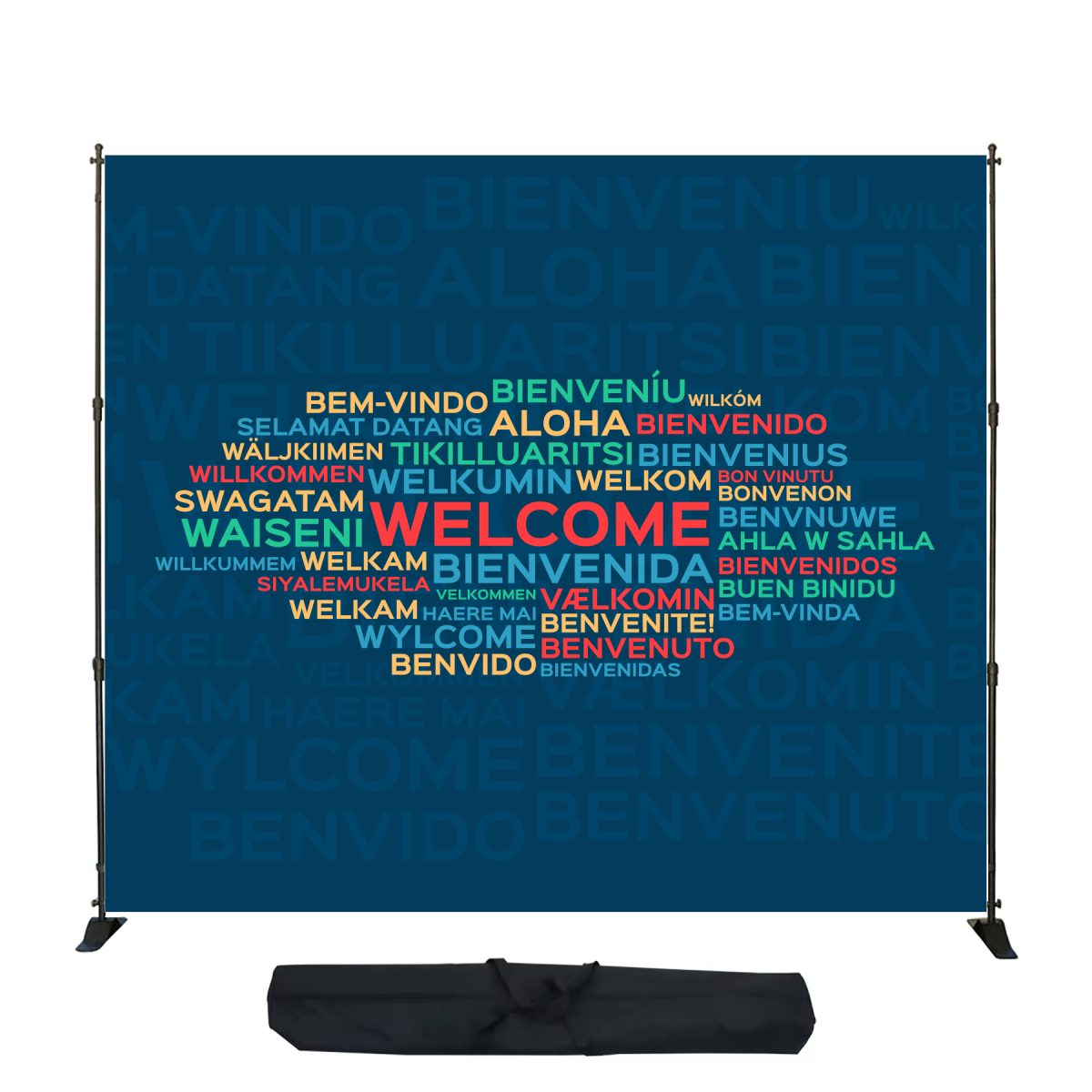 8' X 10' Backdrop Step And Repeat Banner Stand (Ocean)