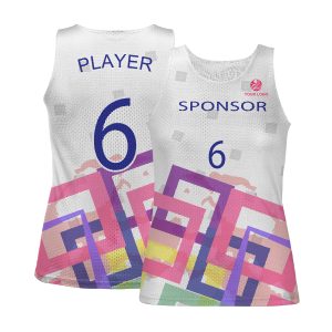 Full Color Dye Sublimation Double-Layer Reversible Mesh Tank Top