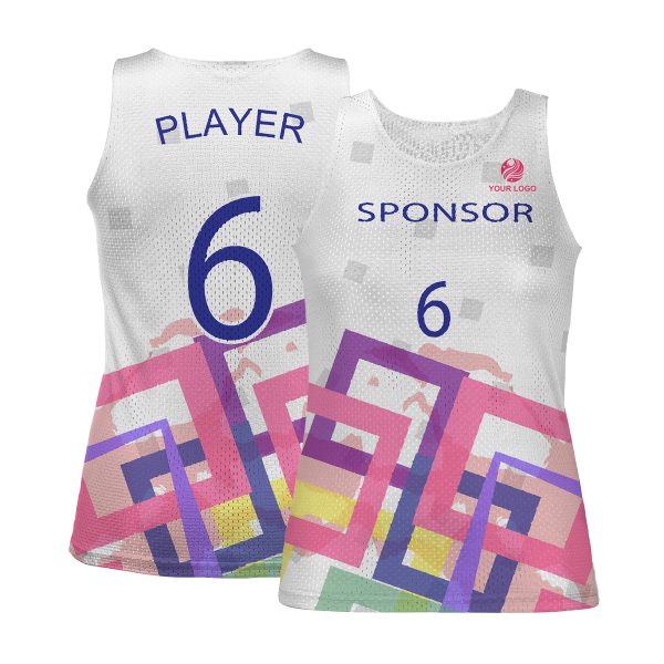 Full Color Dye Sublimation Double-Layer Reversible Mesh Tank Top