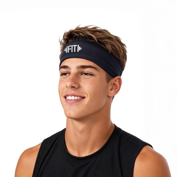 High-Stretch Moisture-Wicking Sports Headband