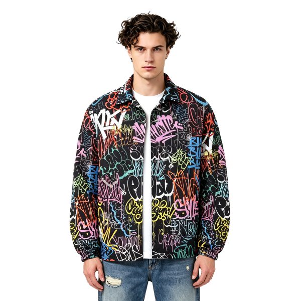 Custom Full Color Printed Performance Coach Jacket