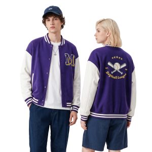 Personalized Unisex Sweatshirt Varsity Jacket